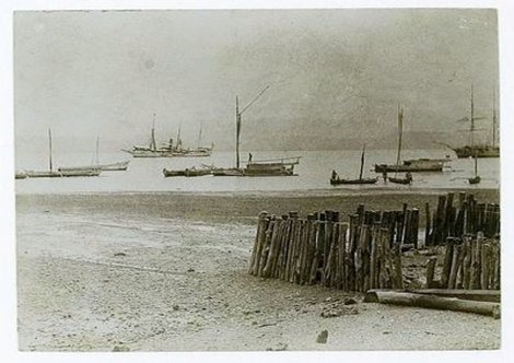 Pelabuhan Donggala, 1916.