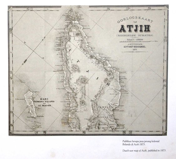 Peta Aceh, 1873