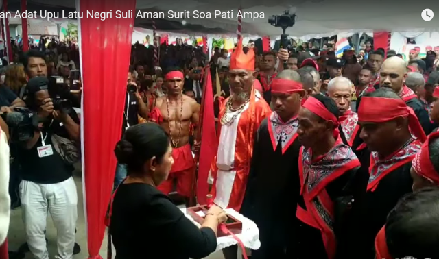Negeri Suli, P. Ambon - Pengukuhan Adat Raja Negeri Suli, Habel H. Suitela, S.Pd, sebagai “Upu Latu Aman Surit Soa Pati Ampat”, periode 2022-2028.